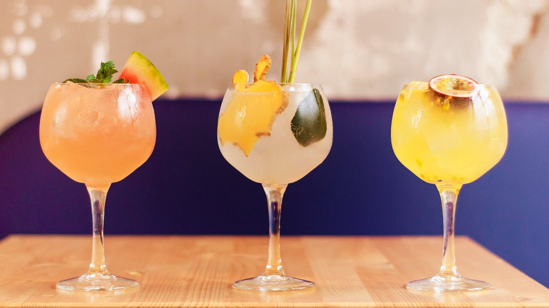 Image de trois cocktails  